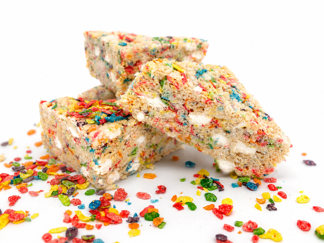 the GAY AF rice krispie treat