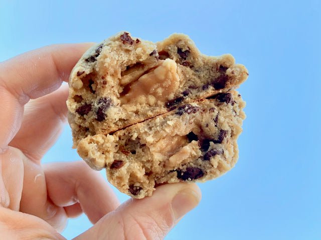 toffee dark chocolate chip cookie 