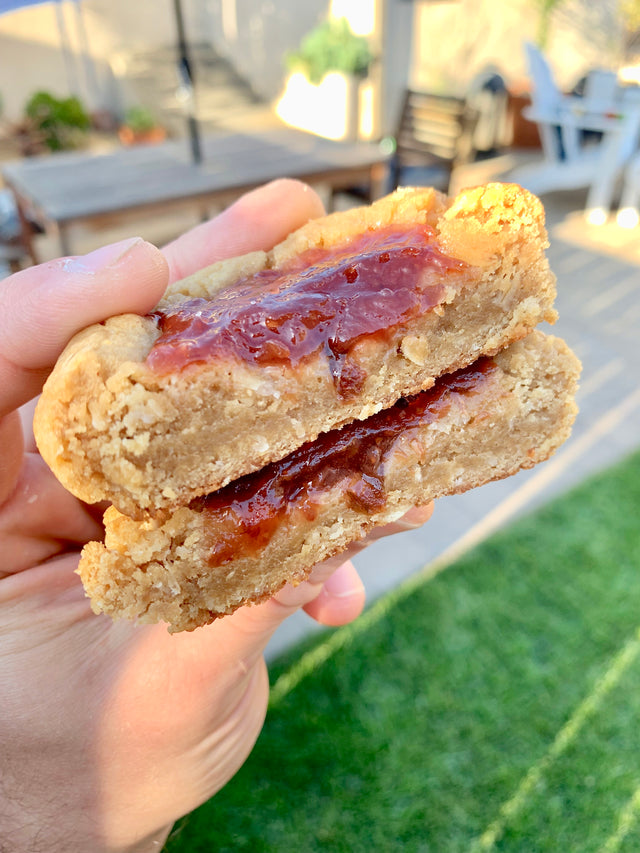 pb & j plant based cookie