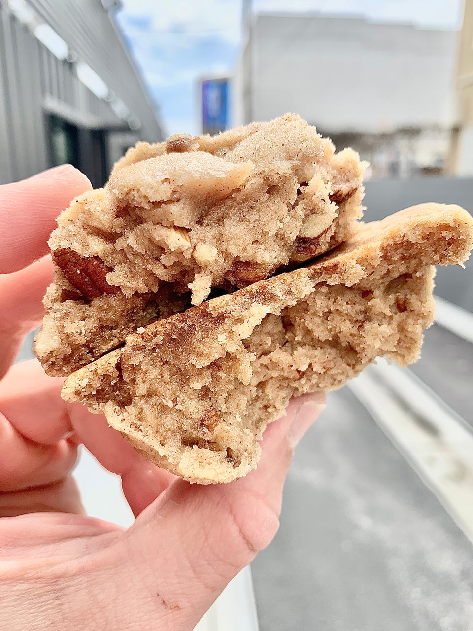 the jimmy praline snickerdoodle cookie