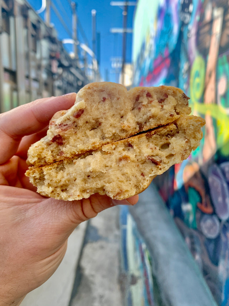 maple & bacon cookie